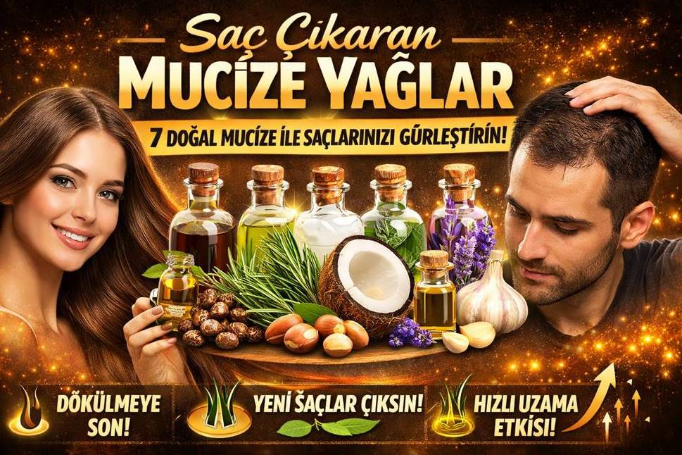Saç Çıkaran Mucize Yağlar