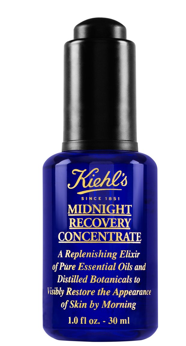 2- Kiehl’s Midnight Recovery Concentrate Serum