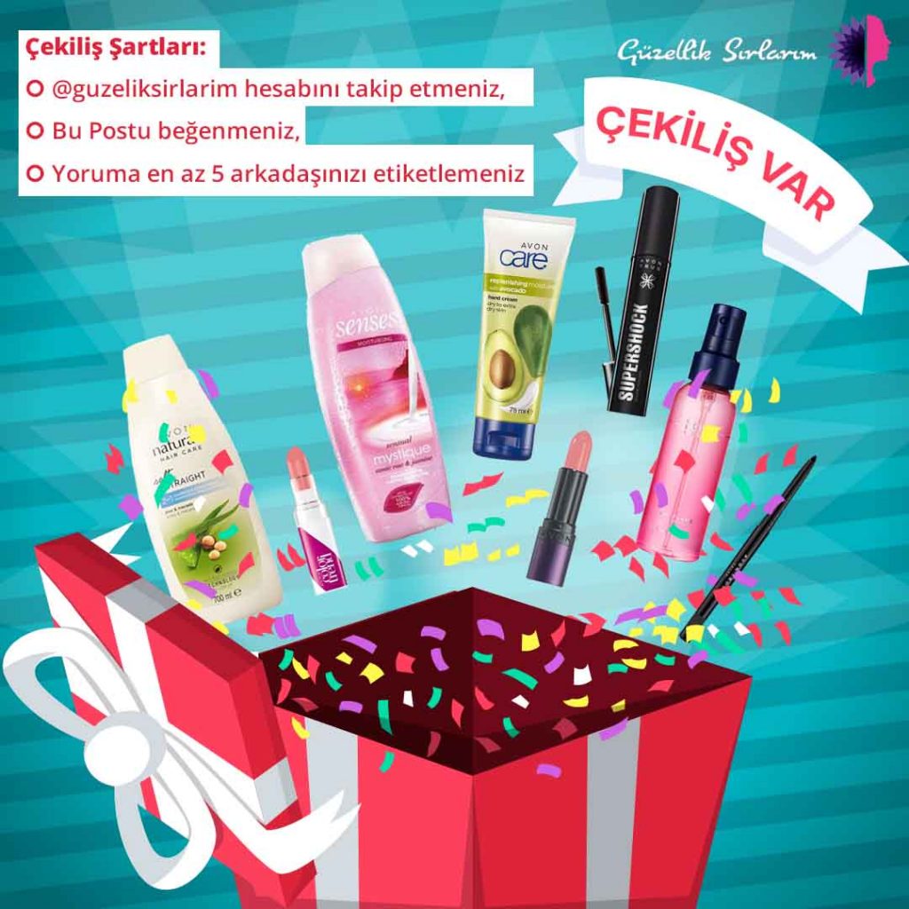 Güzellik Sırlarımdan 3. Yıl Instagram Çekilişi