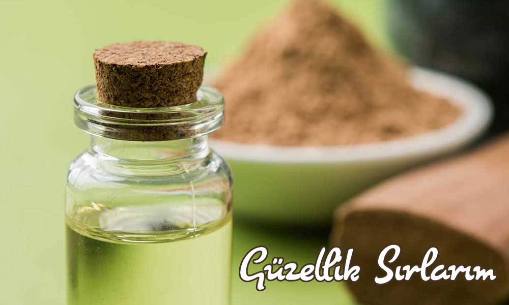 Kötü koku için sandal ağacı yağı