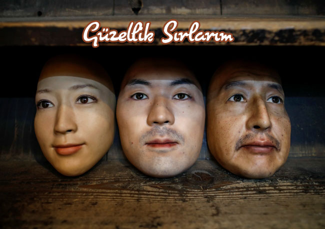 Japon Shuhei Okawara Gerçeği ile Aynı Olan Yüz Maskesi