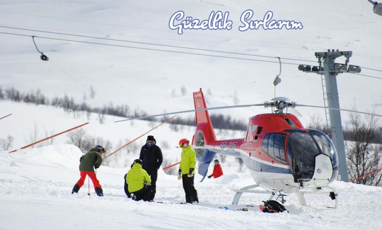 Heliski (Helikopterli Kayak) Sporu